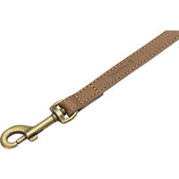 Produktbild von Beeztees Balacron Hundeleine AX aus Kunstleder in Braun 180 x 1,5 cm - 180 cm