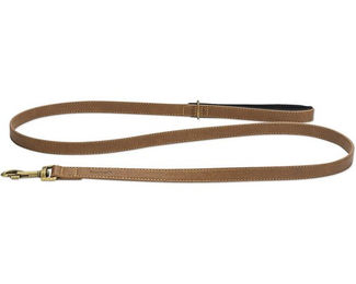 Beeztees Balacron Hundeleine AX aus Kunstleder in Braun 180 x 2 cm - 180 cm – Bild 1 von 8