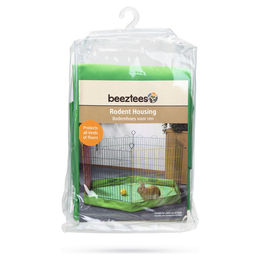 Beeztees Boden Minifreigehege für Nager aus Nylon in Bunt und Grün 105 x 105 x 10 cm – Bild 1 von 2