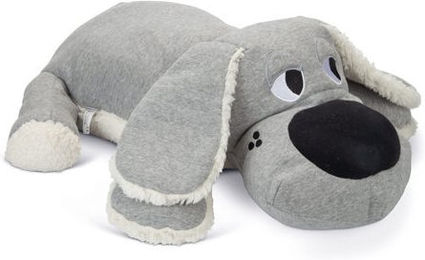 Beeztees Boomba XL Kuscheltier Plüschspielzeug für Welpen Grau – Bild 1 von 12