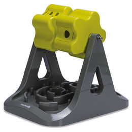 Beeztees Brain Game Rodar Intelligenzspielzeug für Hunde aus Kunststoff in Gelb mit Snackrolle 25,5x27,5cm – Bild 1 von 5