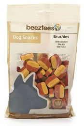 Beeztees Brushies Belohnungssnack für Hunde mit Huhn ohne Zucker 150g - 14 x 150 g – Bild 1 von 2