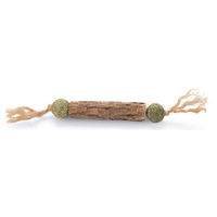 Produktbild von Beeztees Catnip Bälle mit Matatabi aus Holz in Grün für Katzen