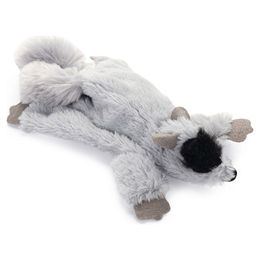 Beeztees Catnip Katzenspielzeug Flat Tex Grau aus Plüsch – Bild 1 von 3