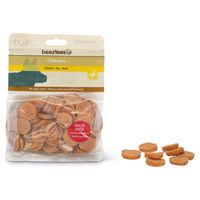 Produktbild von Beeztees Chikinos Belohnungssnack Huhn ohne Farb- und Aromastoffe und ohne Zucker 400 g - 400 g