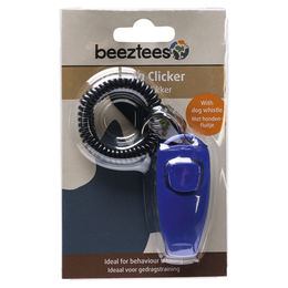 Beeztees Clicker Jalo Blau aus Kunststoff für das Hundetraining – Bild 1 von 4