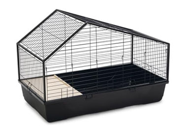 Beeztees Desi Kaninchenstall Schwarz 100 x 52 x 68 cm – Bild 1 von 10