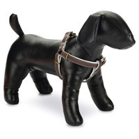 Produktbild von Beeztees Designed by Lotte Hundegeschirr Virante aus Nylon in Braun mit Verstellmöglichkeit 60-100 cm