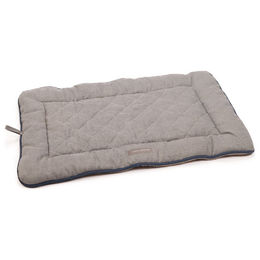 Beeztees DGS Nano Chenille Hundekissen Grau Größe L 121 x 78 x 3,5 cm – Bild 1 von 8