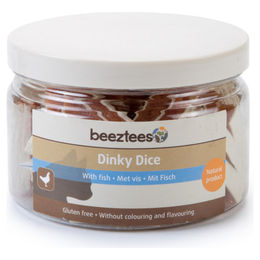Beeztees Dinky Dice Katzensnack Huhn und Fisch 90 g - 90 g – Bild 1 von 2