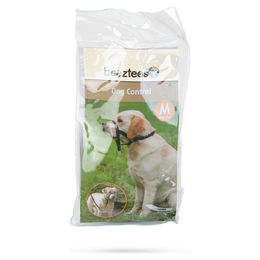 Beeztees Dog Control Anti Ziehgeschirr für Hunde aus Nylon in Schwarz Größe M – Bild 1 von 2