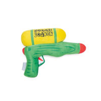 Produktbild von Beeztees Doggie Wasserpistole Hundespielzeug aus Plüsch mit Squeaker Grün/Gelb