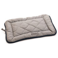Produktbild von Beeztees Dogs Gone Smart Hundekissen Nano Chenille Grau Größe L 62 x 44 x 3,5 cm