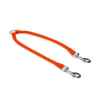 Produktbild von Beeztees Doppelleine aus Nylon für 2 Hunde in Orange
