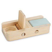 Produktbild von Beeztees Dorix Holz Intelligenzspielzeug für Kaninchen Mint 15x7x3 cm