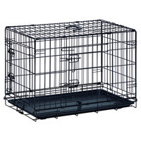 Produktbild von Beeztees Drahtkäfig für Hunde in Schwarz Größe M