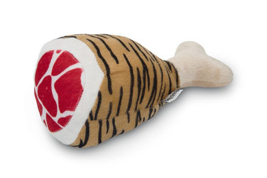Produktbild von Beeztees Drumstick Tiger Hundespielzeug aus Plüsch mit Squeaker