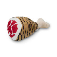 Produktbild von Beeztees Drumstick Tiger Hundespielzeug aus Plüsch mit Squeaker