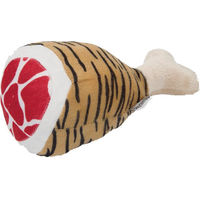 Produktbild von Beeztees Drumstick Tiger Plüschspielzeug für Hunde klein bunt