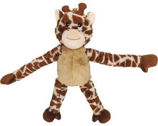 Beeztees Dschungel Giraffe Hundespielzeug aus Plüsch Braun XXL – Bild 1 von 9