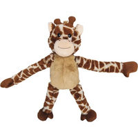 Produktbild von Beeztees Dschungel Giraffe Hundespielzeug aus Plüsch Braun XXL