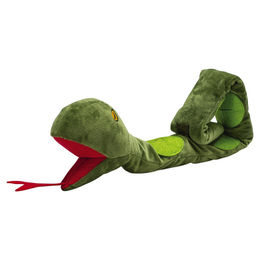 Beeztees Dschungel Kani Hundespielzeug aus Plüsch Grün – Bild 1 von 10