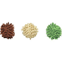 Produktbild von Beeztees Dschungel Ruffles Katzenspielzeug Ball aus Polyester mit Katzenminze bunt
