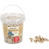 Produktbild von Beeztees Duo Bones Belohnungssnack Lamm und Reis zuckerfrei 150 g - 14 x 150 g