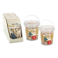 Produktbild von Beeztees Duo Bones Hundesnack Lachs und Reis ohne Zucker 500 g - 500 g