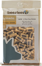Beeztees Duo Bones Hundesnack Lamm und Reis ohne Zucker 500 g - 500 g – Bild 1 von 3