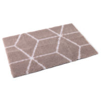 Produktbild von Beeztees Eco Drybed Qub Hundebett Bench Beige Weiß 121 x 78 cm