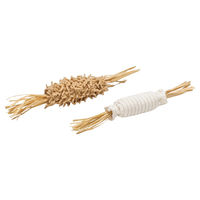 Produktbild von Beeztees Eco Jenna Katzenspielzeug aus Plüsch 2er-Set Bunt