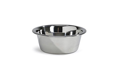 Produktbild von Beeztees Economic Futternapf aus Edelstahl in Silber - 4 l
