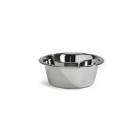 Produktbild von Beeztees Economic Futternapf aus Edelstahl in Silber - 4 l