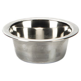 Produktbild von Beeztees Economic Futternapf für Hunde aus Edelstahl 180 ml Silber - 0,18 l