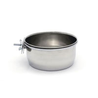 Produktbild von Beeztees Edelstahlnapf zum Schrauben Silber 12 cm 0,6 l - 600 ml