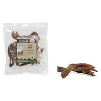 Produktbild von Beeztees Entenfüße Kausnack für Hunde 150 g hypoallergen
