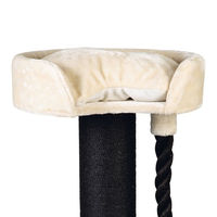 Produktbild von Beeztees Ersatzkissen Wello für Katzen Kratzmöbel Plüsch beige Ø55cm - 600 g