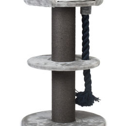 Beeztees Ersatzsisalstamm Wello Kratzsäule aus Sisal Grau 53cm x 20cm - 1 Stk. – Bild 1 von 4