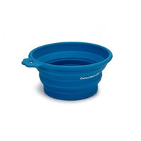 Produktbild von Beeztees Faltbarer Reisenapf aus Silikon für Hunde Blau 500ml - 500 ml