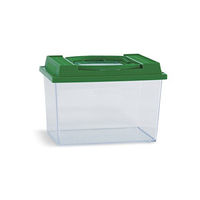 Produktbild von Beeztees Faunabox Transportbox XXL für Fische und Reptilien aus transparentem Kunststoff 20 L 41 x 23 x 29 cm - 20 l