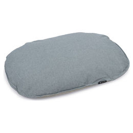 Beeztees Ferro Hundekissen oval Grau/Blau 70 x 49 cm aus Polyester – Bild 1 von 2