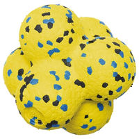 Produktbild von Beeztees Fetch Atom Hundespielzeug Ball aus Schaumstoff Gelb