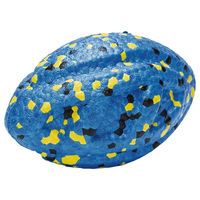 Produktbild von Beeztees Fetch Rugbyball Hundespielzeug blau aus Kunststoff