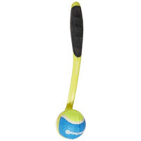 Produktbild von Beeztees Fetch Tennis Ball Launcher Wurfspielzeug für Hunde Gelb Größe L aus Kunststoff