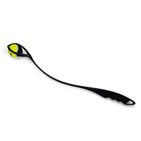 Produktbild von Beeztees Fetch Tennisball Launcher Wurfspielzeug für Hunde Schwarz aus Kunststoff