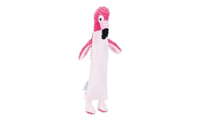 Beeztees Flatino Flamingo Plüschspielzeug für Hunde in Rosa – Bild 1 von 3