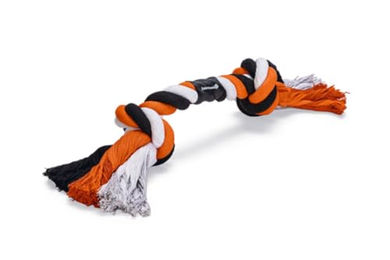 Beeztees Flossy Rope Hundespielzeug Seil mit 2 Knoten Bunt XL – Bild 1 von 1