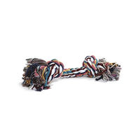 Produktbild von Beeztees Flossytoy Hundespielzeug aus Baumwolle mit 4 Knoten in Bunt 360g - 360 g