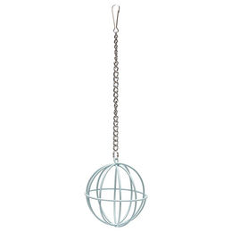 Produktbild von Beeztees Futterball aus Metall für Nager mit Kette Durchmesser 8 cm
